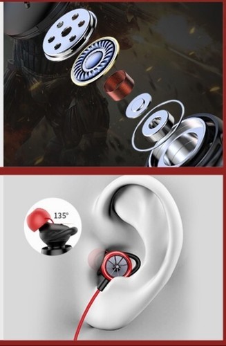 Gaming earplugs with microphone rophone Gaming Headset with 3.5mm Microphones - Picture 4 of 4