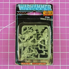 Warhammer 40K Imperial Guard Officers (Command) Metal - Rogue Trader OOP Captain