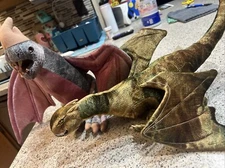 2 Harry Potter Universal Studios Dragon Plush Wizarding World