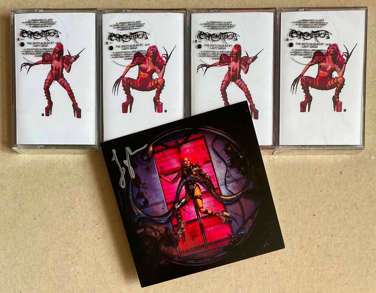 LADY GAGA * CHROMATICA * UK LIMITED 4 x CASSETTE SET w