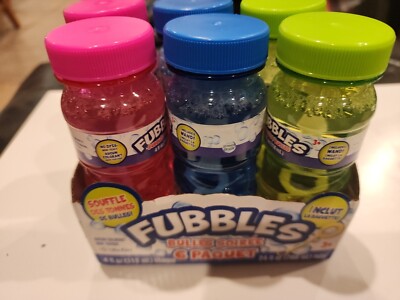 Bubble Solution Fubbles oz Bubbles with Wand Pack For