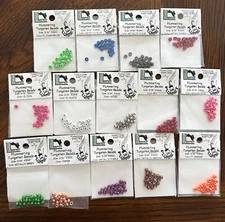 Plummeting Tungsten Beads - 3/16",  7/32",  5/32" -  Hareline