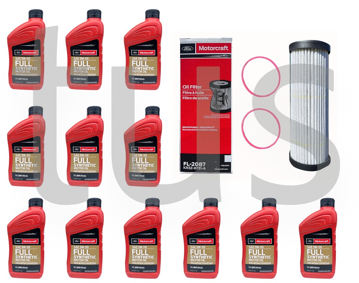 Motorcraft Engine Oil Change Kit Ford Mustang Shelby GT500 5.2L V8 Supercharged