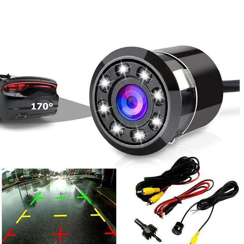 Car Rear View Backup Reverse Camera Vision Waterproof Parts 170°CMOS 8 ...
