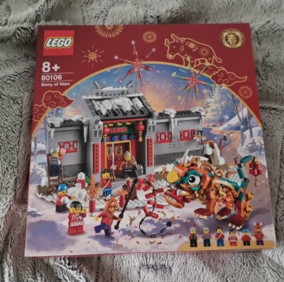 LEGO 80106 Geschichte von Nian  Chinesisches Neujahrsfest NIAN Drache 