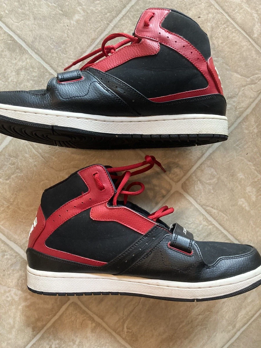 red jordan with strap