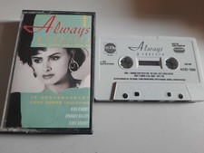 VARIOUS ARTISTS - ALWAYS  FOREVER THE LOVE COLLECTION CASSETTE TAPE ALBUM 1988