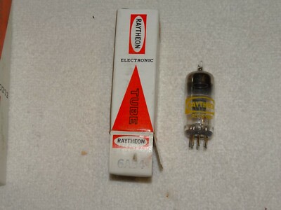 4 x 6AB4 Raytheon(USA) Tube *NOS*NIB*