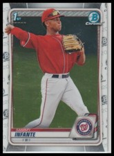 2020 Bowman Draft Sammy Infante Chrome Washington Nationals 734