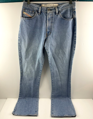 Vintage Diesel Blue Denim Straight Leg Men Jeans - Size 32 (30X34 