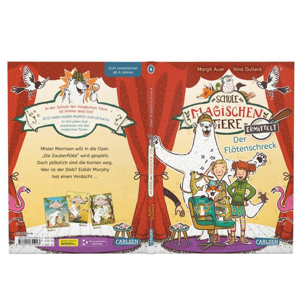 Thumbnail - Margit Auer Die Schule Der Magischen Tiere Ermittelt 4: Der