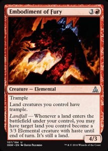 Embodiment of Fury x4 - Oath of the Gatewatch - NM-Mint, English - Oath of the G
