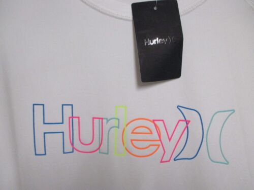 HURLEY HERREN LANGARM SONNEN-/SCHWIMMHEMD (XL) NEU MIT ETIKETT WEISS KLASSISCHES LOGO! UPF 50 COMFY - Bild 2 von 5
