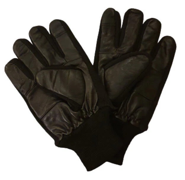 Men's Black Genuine Sheep Leather Warm Winter Wrist Gloves
Opens in a new window or tab