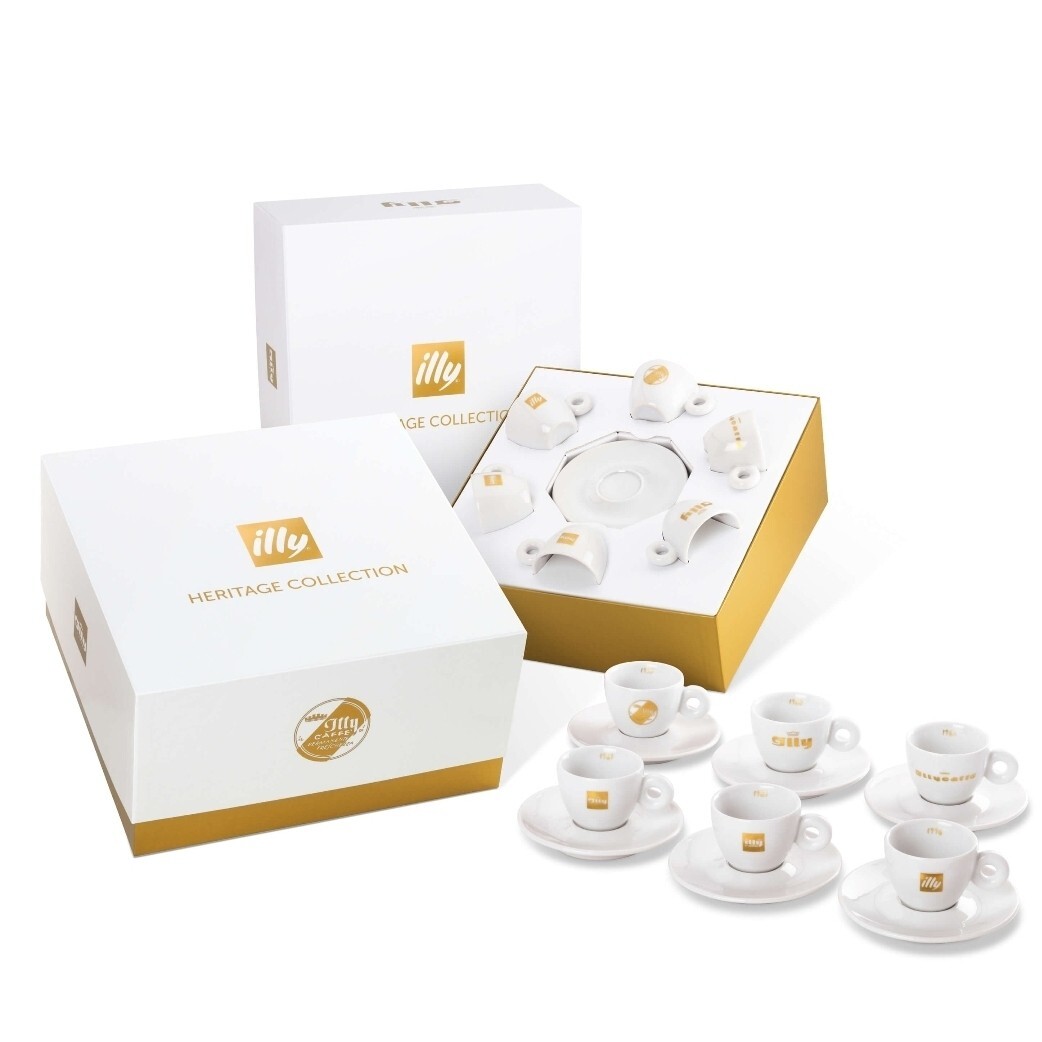 ILLY ART COLLECTION - Heritage limited edition set six Illy