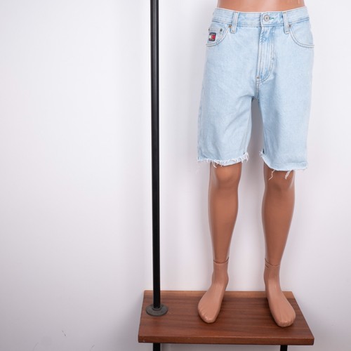 TOMMY JEANS Unisex 6.0 LIMITED CAPSULE DAD JEAN CREST LOGO POCKET Shorts 30/8