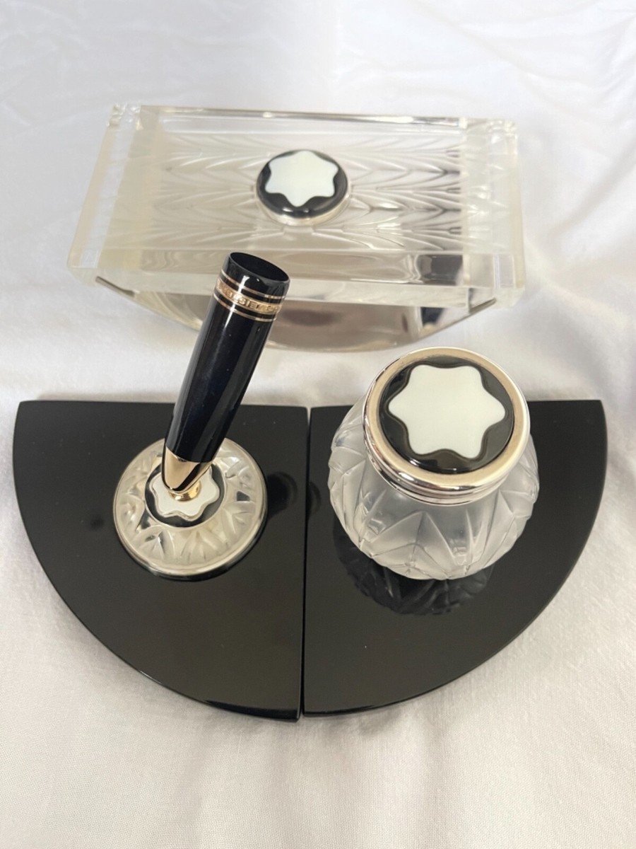 Montblanc Creation Lalique Limited Edition, 1933/4810 Desk Set
