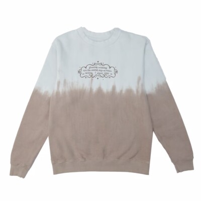 Taylor Swift Folklore Gold Rush Gleaming Twinkling Crewneck Medium Brand New