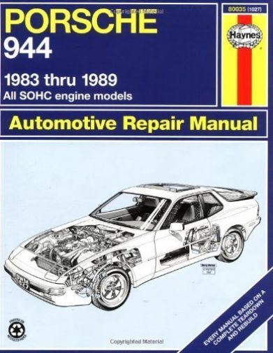 Porsche 944 (83 - 89) by Larry Warren, etc. (Paperback, 1988)