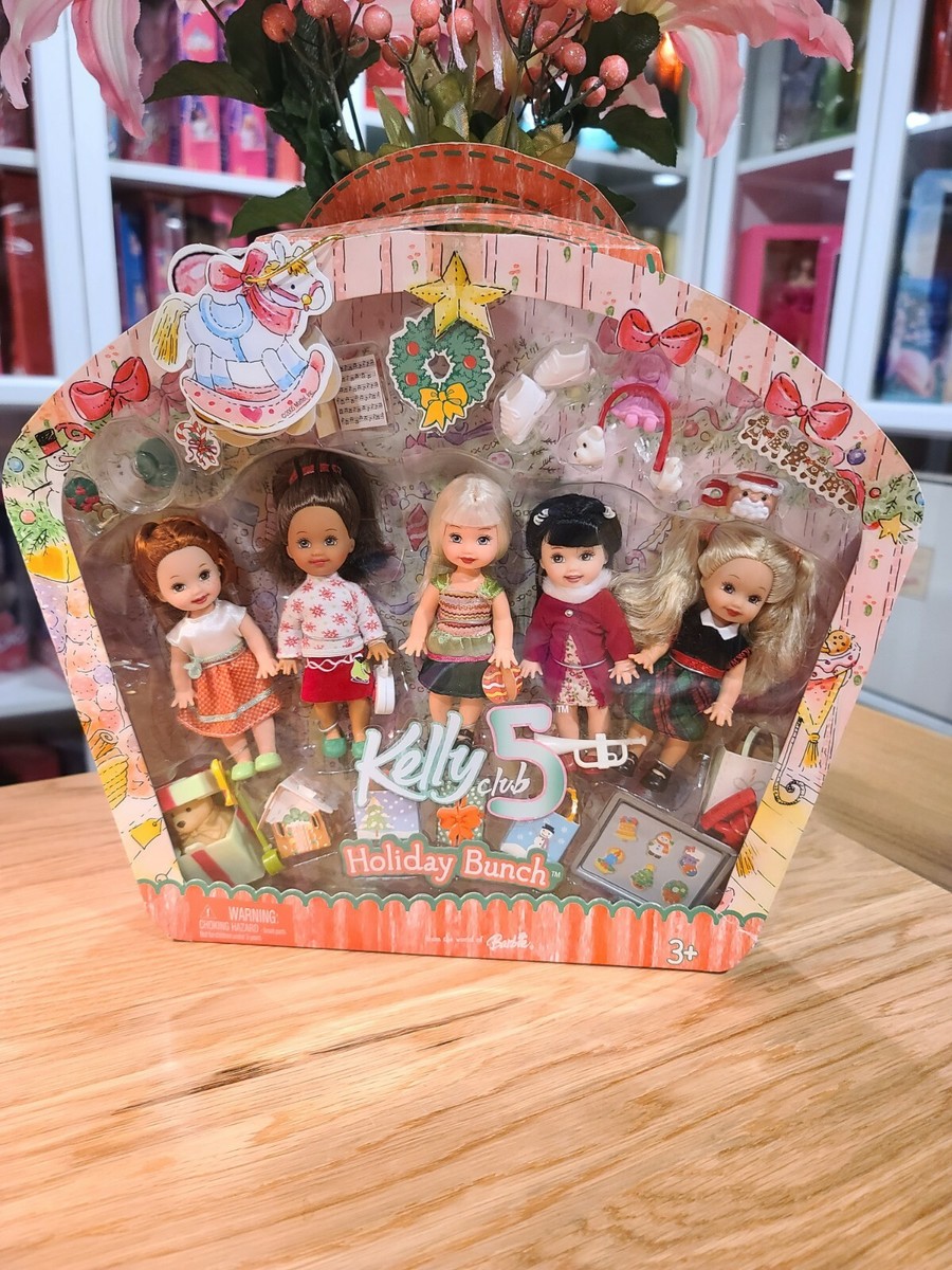 RARE! NIB! 2005 KELLY CLUB 5 HOLIDAY BUNCH SET! | eBay