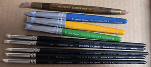 (9) COLOUR SHAPER CHISEL MODELING TOOLS (4) #6, (5) #2