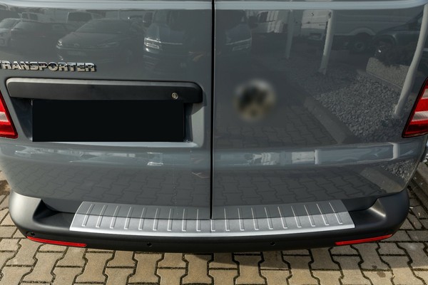 Edelstahl Ladekantenschutz Passend FüR VW T5 Passgenau Bj. 04.2003-05.2015-image