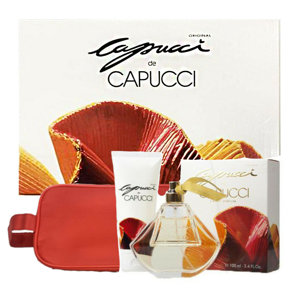 Capucci de capucci set Regalo Donna Edp 100ml piu' ShowerGel 100ml con borsello