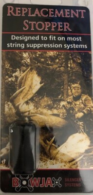 Bowjax 4-Dot Ersatz Stopper Für 1cm Stange Schwarz Selten Vintage-Ships N 24 Hrs