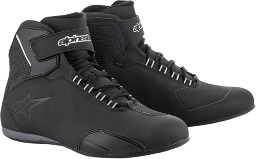 Alpinestars AS-DSL Akio Diesel Shoe Black Short Motorcycle Boot