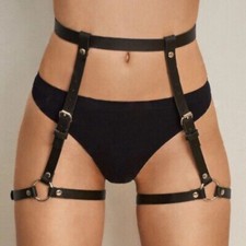 Garter Body Binding Harness Leg Harness Belt Leather Harness Lingerie Fetish