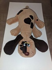 VTG POUND PUPPIES Brown Tan 1985 Tonka 18 inch Plush Stuffed Animal C11