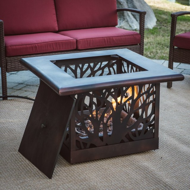 Threshold Halsted Square Propane Tank Cover Dark Taupe For Sale