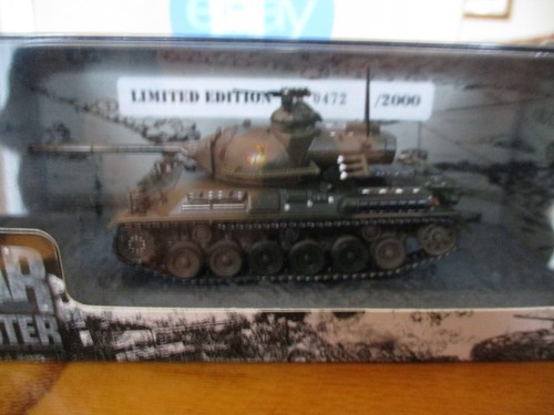 War Master TANK, Type 61 JGSDF Japan Mainland 1970 Scale Model, Limited Ed.- NIB - Afbeelding 1 van 2