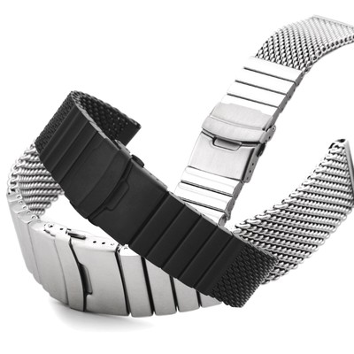 Edelstahl Uhrenarmband Uhrenarmband24 Uhrenarmband 24mm Edelstahl