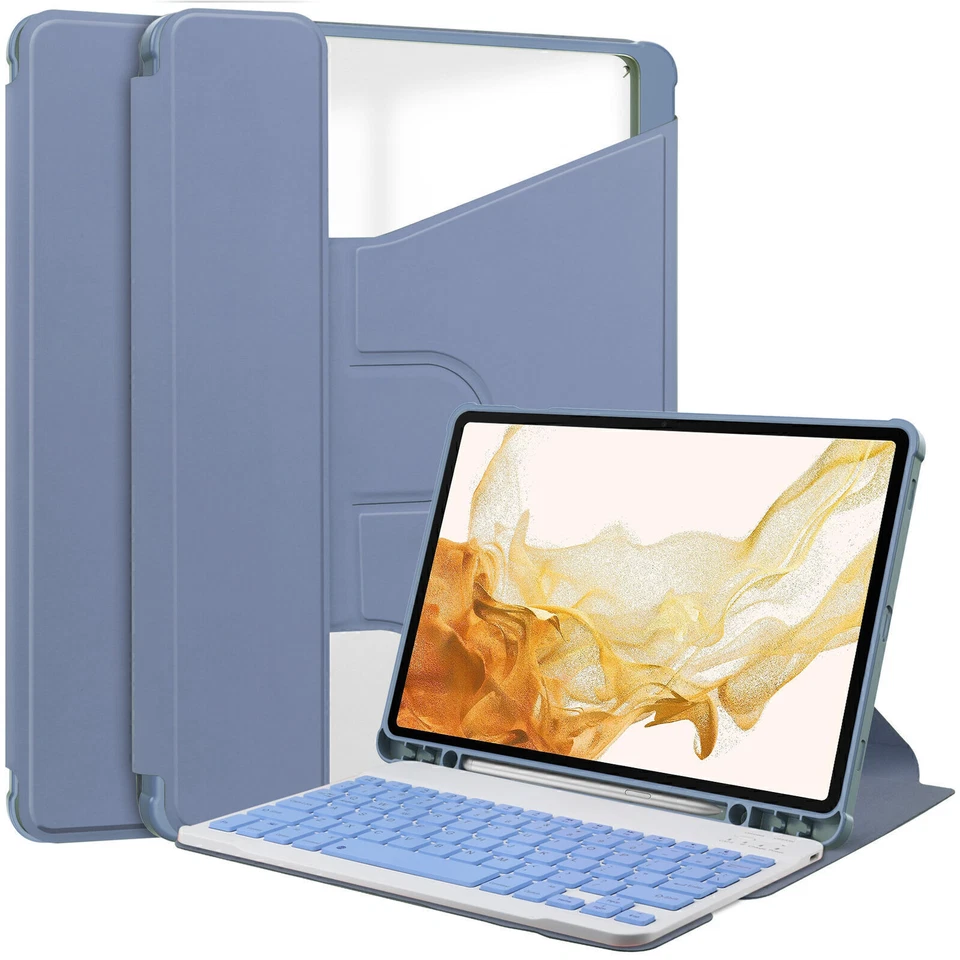 For SAMSUNG Galaxy Tab A9 Plus A8 10.5 S9 EF S6 Lite Tablet Case Keyboard Mouse - Image 4 of 4