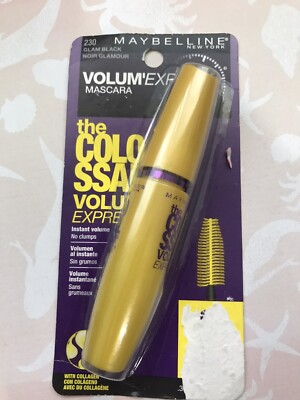 Maybelline The Colossal Volum' Express Mascara, Glam Black [230],