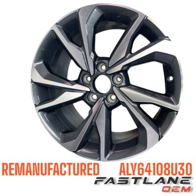 Honda MOTOR 18インチホイール ET50 PCD114.3H5,1本 Genuine Honda 18-Inch HPD™ Matte Gray Alloy Wheels (each) - 08W18 タイヤ・ホイール