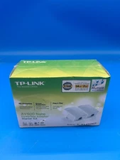 TP-Link AV500 Nano Powerline Adapter Starter Kit TL-PA4010KIT - UNTESTED