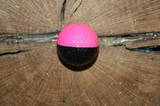VINTAGE BLACK AND PINK PING EYE GOLF BALL MUST SEE  