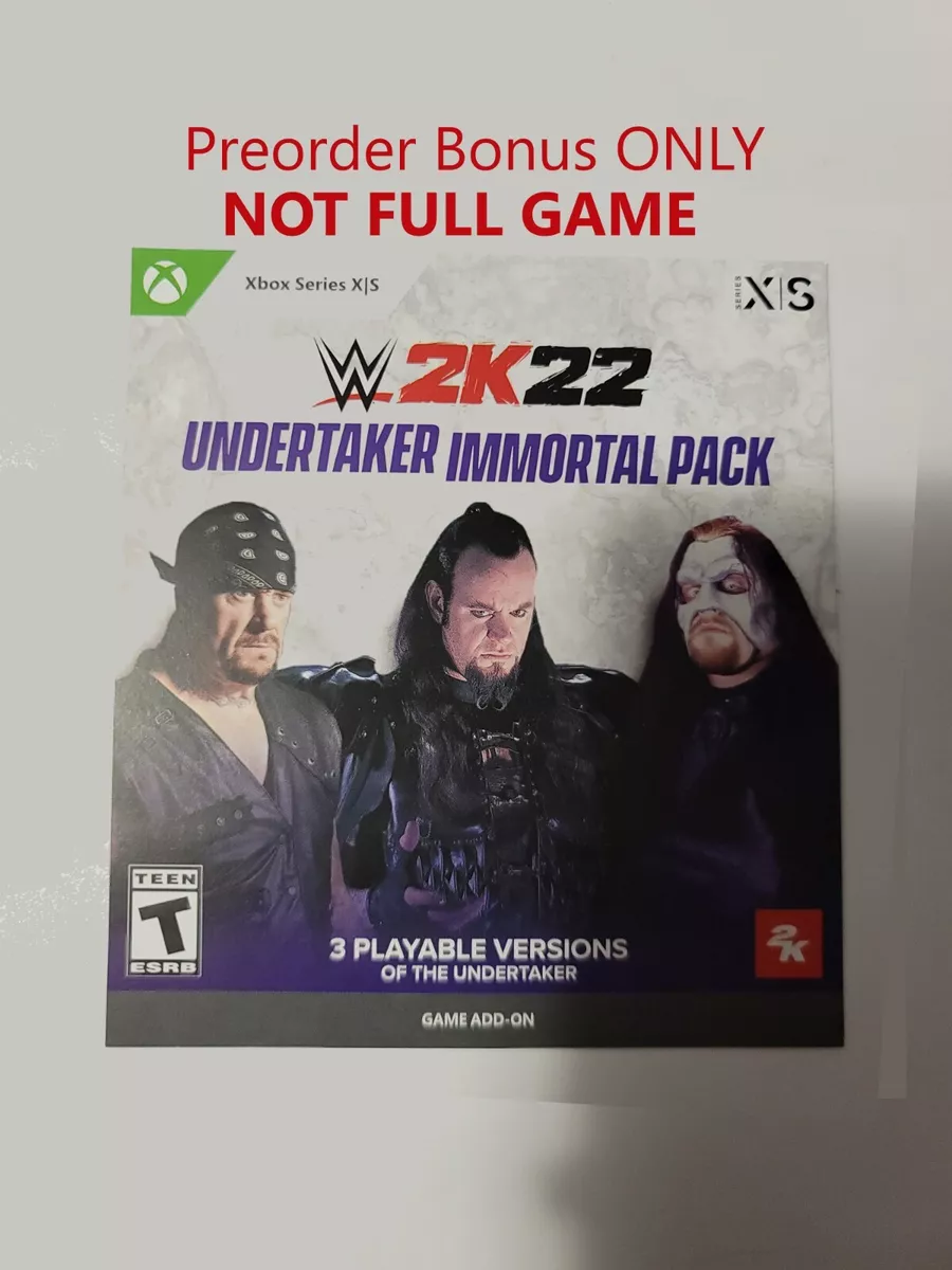 WWE 2K22 - Xbox Series X