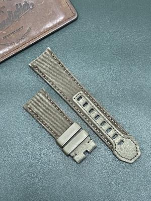 Original Graham Chronofighter Vintage Swordfish bronze 22mm Green Canvas Strap