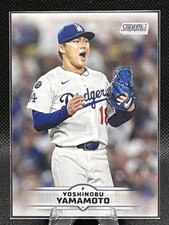 YOSHINOBU YAMAMOTO 2025 Topps Stadium Club #184 Los Angeles Dodgers