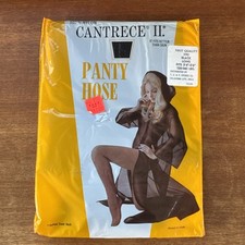 Canrece II Panty Hose by Dupont 100 Nylon NOS Vintage 1970s