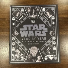 Star Wars Year By Year New - Hardcover, by Baver Kristin; Hidalgo - Great Shape