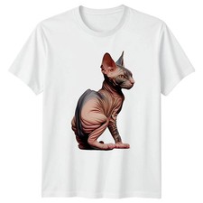 Splendida maglietta Sphynx Cat Art Design Sphynx gatto animale domestico regalo compleanno
