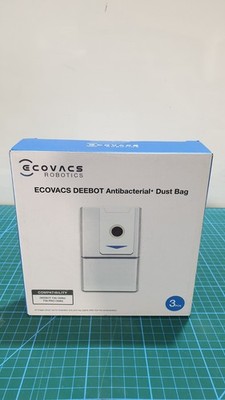 ECOVACS DEEBOT Antibakterielle Staubbeutel 3er Set für T30 OMNI T30 PRO OMNI Neu