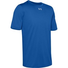Under Armour 1305775 Men's UA Tech Locker 2.0 T-Shirt, Powderkeg Blue AFS, Small