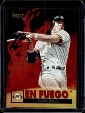 1996 Pinnacle Select Barry Bonds En Fuego #6 Giants