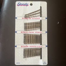 Vintage Goody Ball Tip Bobby Pins 1994 Silver Rust Resistant Made USA
