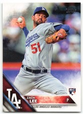 2016 Topps Zach Lee RC Los Angeles Dodgers #127 Rookie
